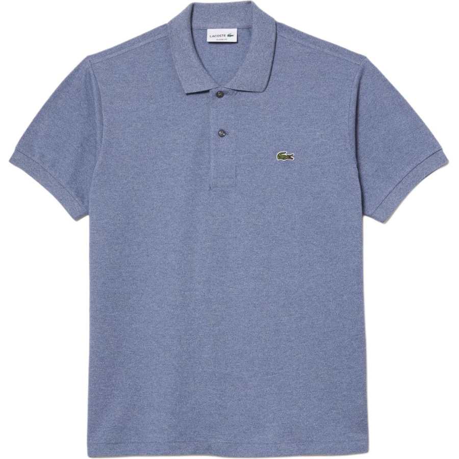 LACOSTE Polo Shirt Men's Light Indigo