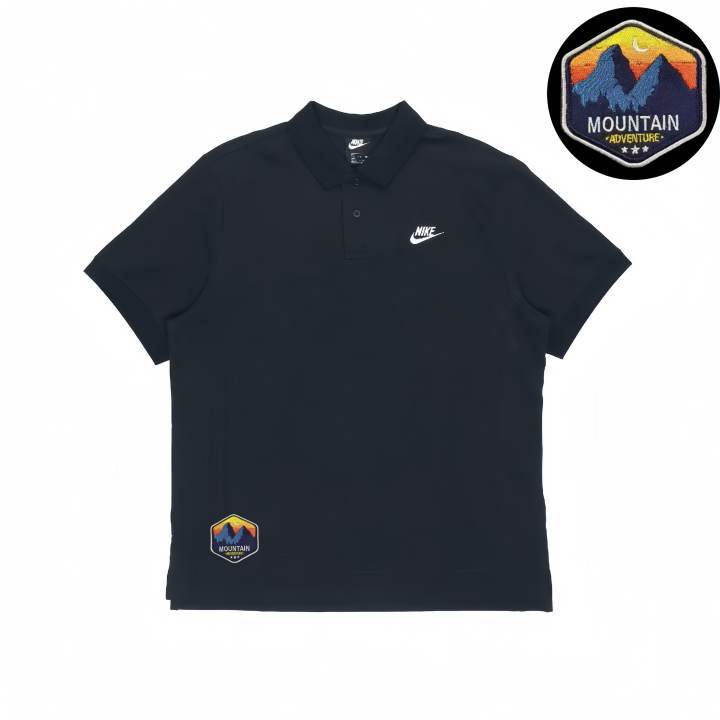 Nike Nike Polo Shirts Unisex Black Polo Collar Moderate