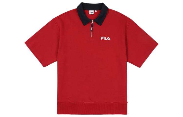 FILA Polo Shirts Unisex Polo Collar Moderate Straight Fit
