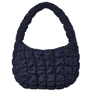 COS Polyester One Shoulder Handbag Mini Women's Navy Blue