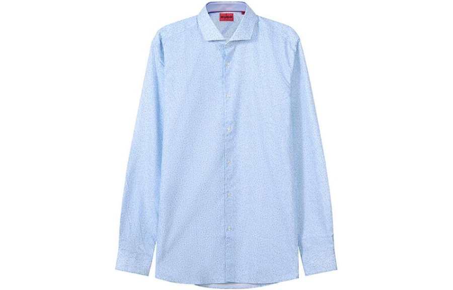 HUGO BOSS SS23 Shirt Men's Light Blue