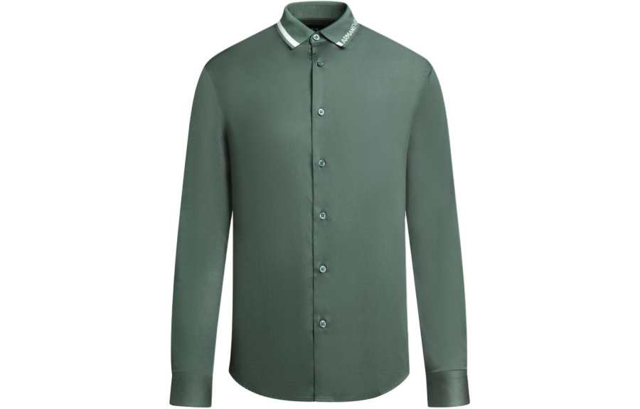 EMPORIO ARMANI SS24 Shirt Men's Green