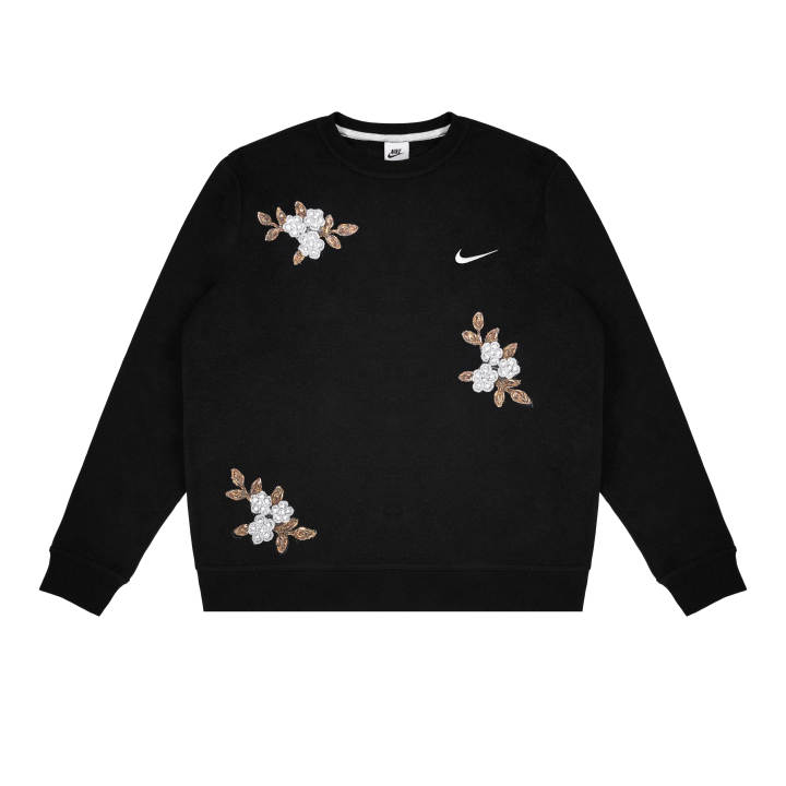 Nike Nike Minimalist Style Versatile Crew Neck Sweatshirt Unisex Black