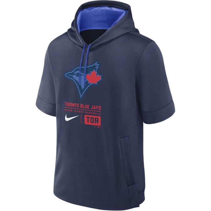 Nike Nike Toronto Blue Jays City Connect Men's Nike Mlb Short-Sleeve Pullover Hoodie