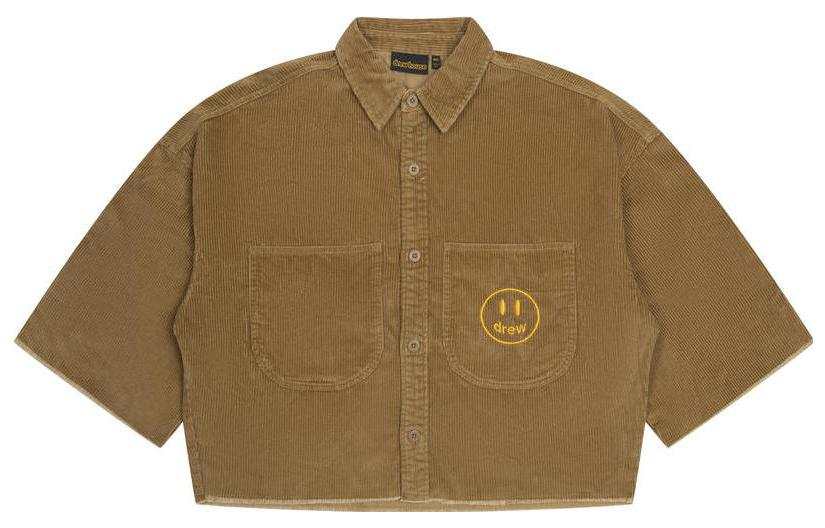 Drew House Corduroy Cropped S/s Shirt