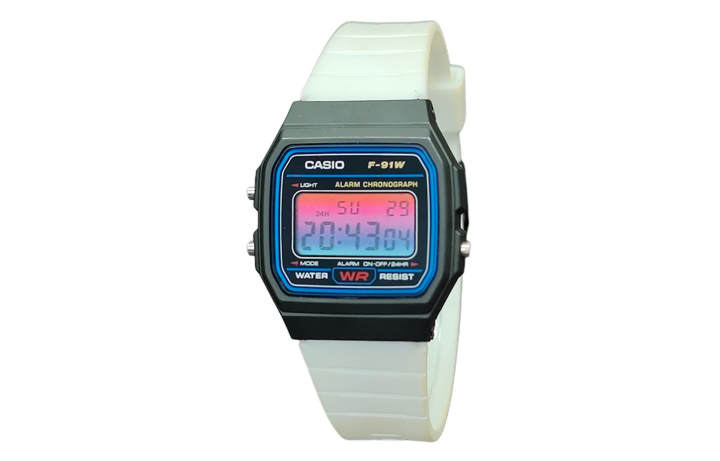 CASIO CASIO Custom Collection Quartz Movement Resin Strap Watch Men's Watches Black Dial