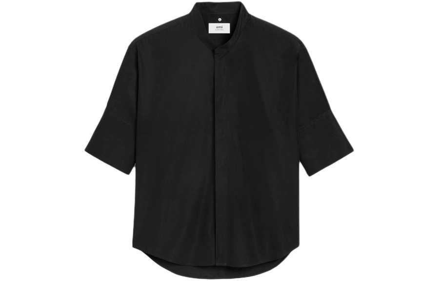 AMIPARIS Short-sleeve Cotton Shirt