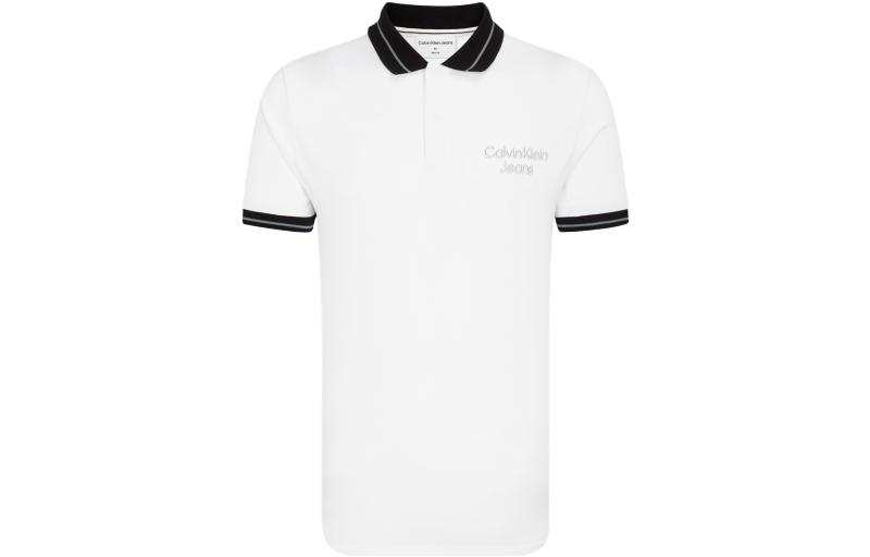 CALVIN KLEIN Polo Shirt Men's White