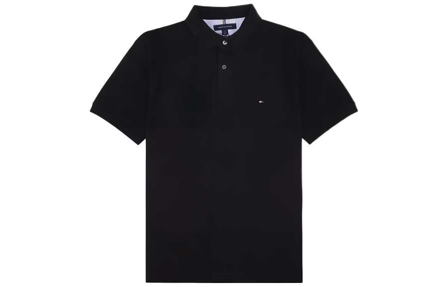 Tommy Hilfiger Polo Shirt Men's Black