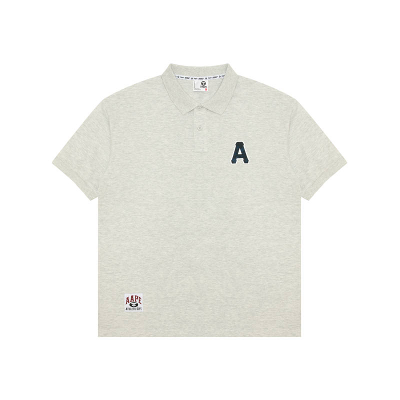 Aape Aape Polo Shirt Men's White Gray