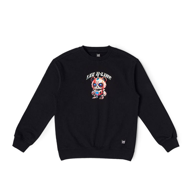 Lee Lee FW24 Sweatshirt Unisex Black