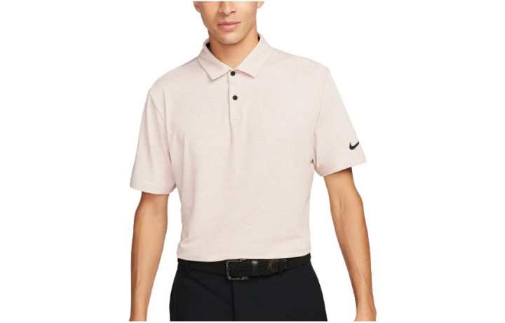 Nike Nike Polo Shirts Men's Light Pink Pointed Collar Moderate Straight Fit