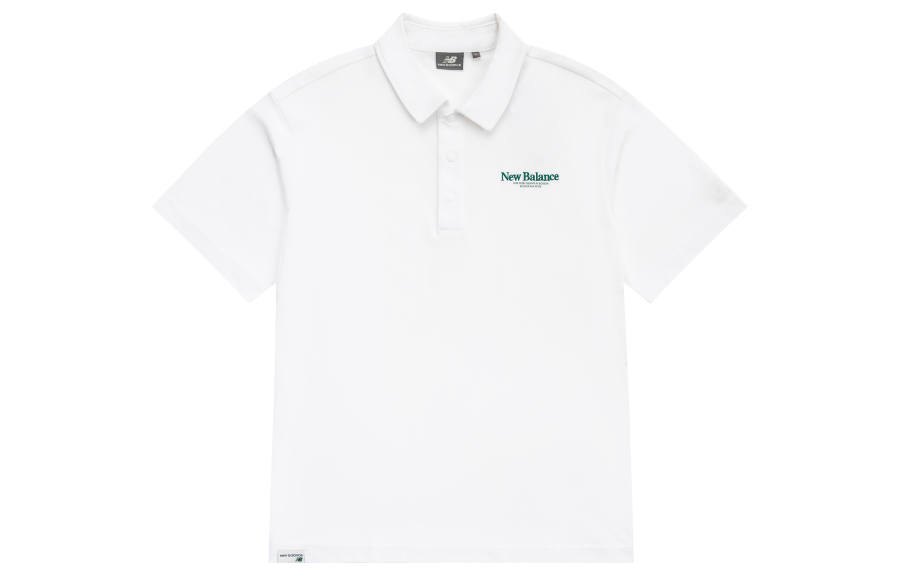 New Balance New Balance Polo Shirt Men's White