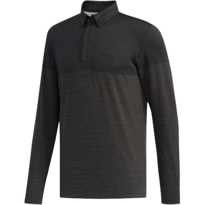 Adidas Adidas Polo Shirts Men's Black Polo Collar Moderate