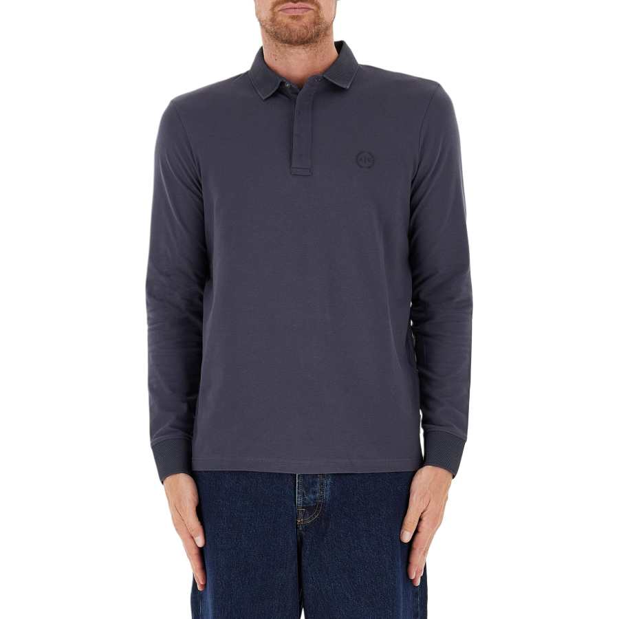 ARMANI EXCHANGE ARMANI EXCHANGEAE Polo Shirt Men's Marine Blue