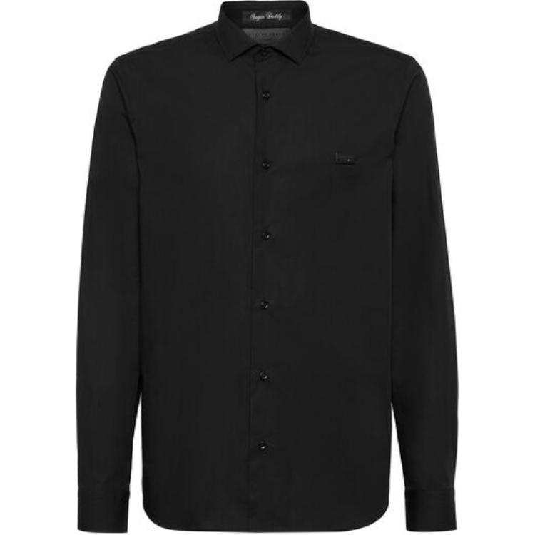 Philipp Plein tiger-print crystal-embellished shirt