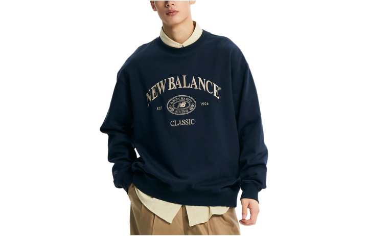 New Balance New Balance Sweatshirt Unisex Marine Blue