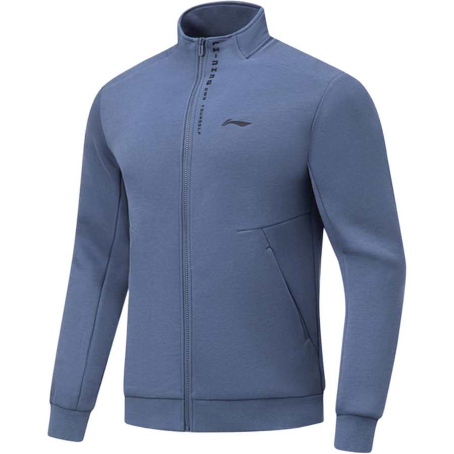 Li-Ning Li Ning Fitness Series Sweatshirt Men's Gray Indigo