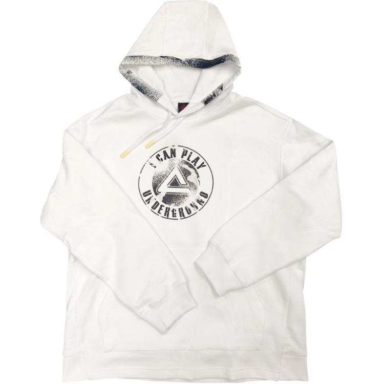 PEAK PEAK Basketball Collection Sweatshirt Men's All White