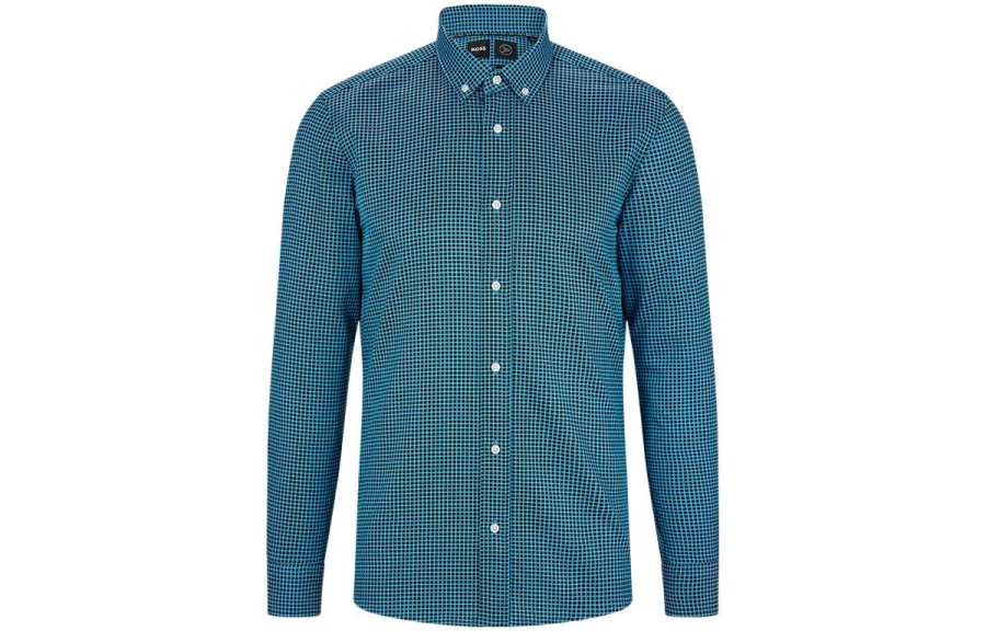 HUGO BOSS SS22 Shirt Men's Green