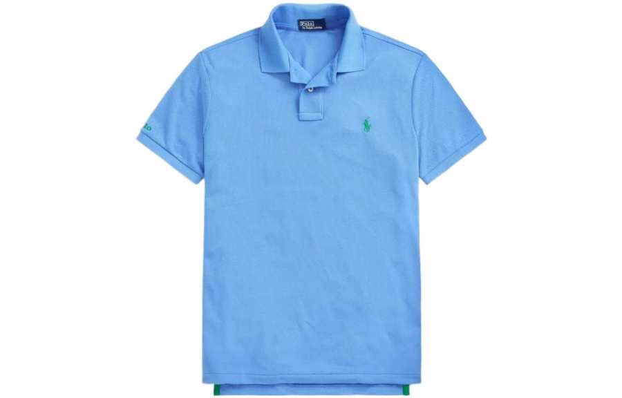Polo Ralph Lauren Polo Shirt Custom Slim Fit Men's Blue