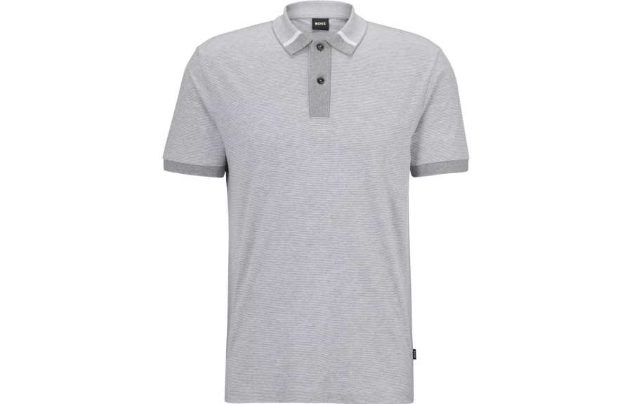 HUGO BOSS Polo Shirt Men's Gray