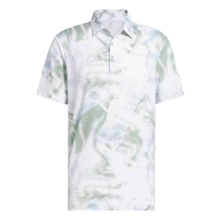 Adidas Adidas Free Shipping With AdiClub Ultimate365 Printed Mesh Polo Shirt