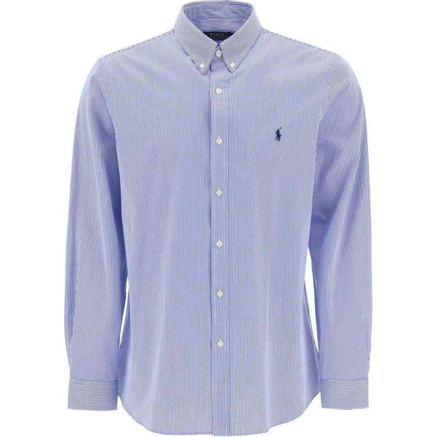 Polo Ralph Lauren Slim Fit Striped Stretch Poplin Shirt