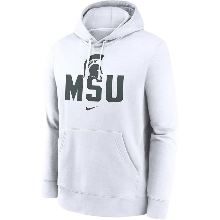 Nike Nike Michigan State Spartans Primetime Club Campus Men's Nike College Pullover Hoodie