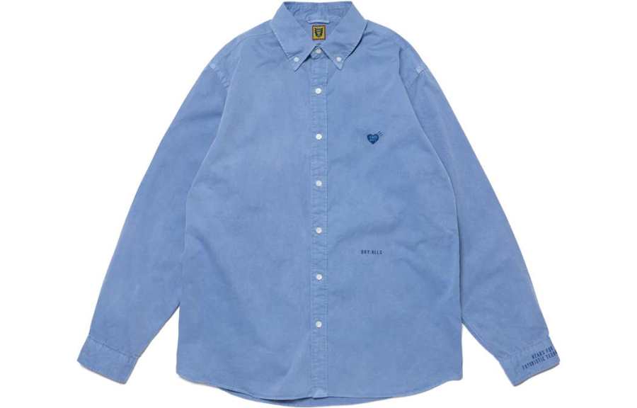HUMAN MADE HUMAN MADE Pigment Dyed Bd L/S Shirt