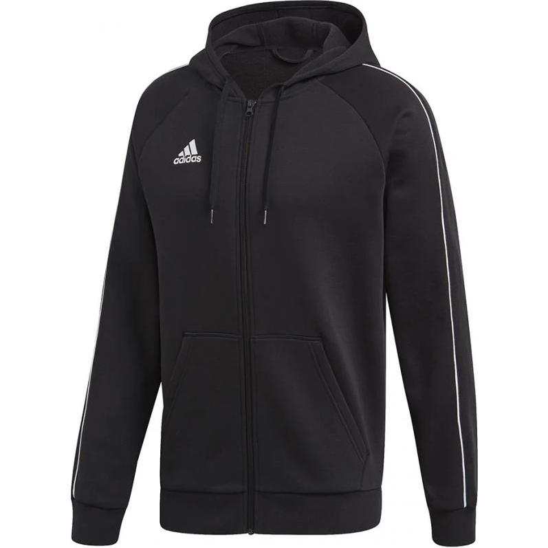 Adidas Adidas Core 18 FZ Sweatshirt Men's Black