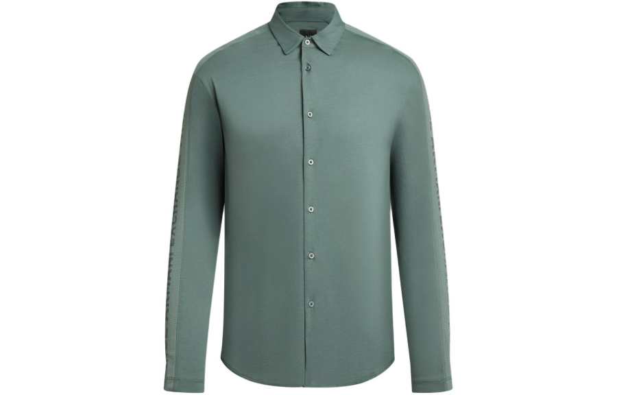 ARMANI EXCHANGE ARMANI EXCHANGE SS24 Shirt Men's Green