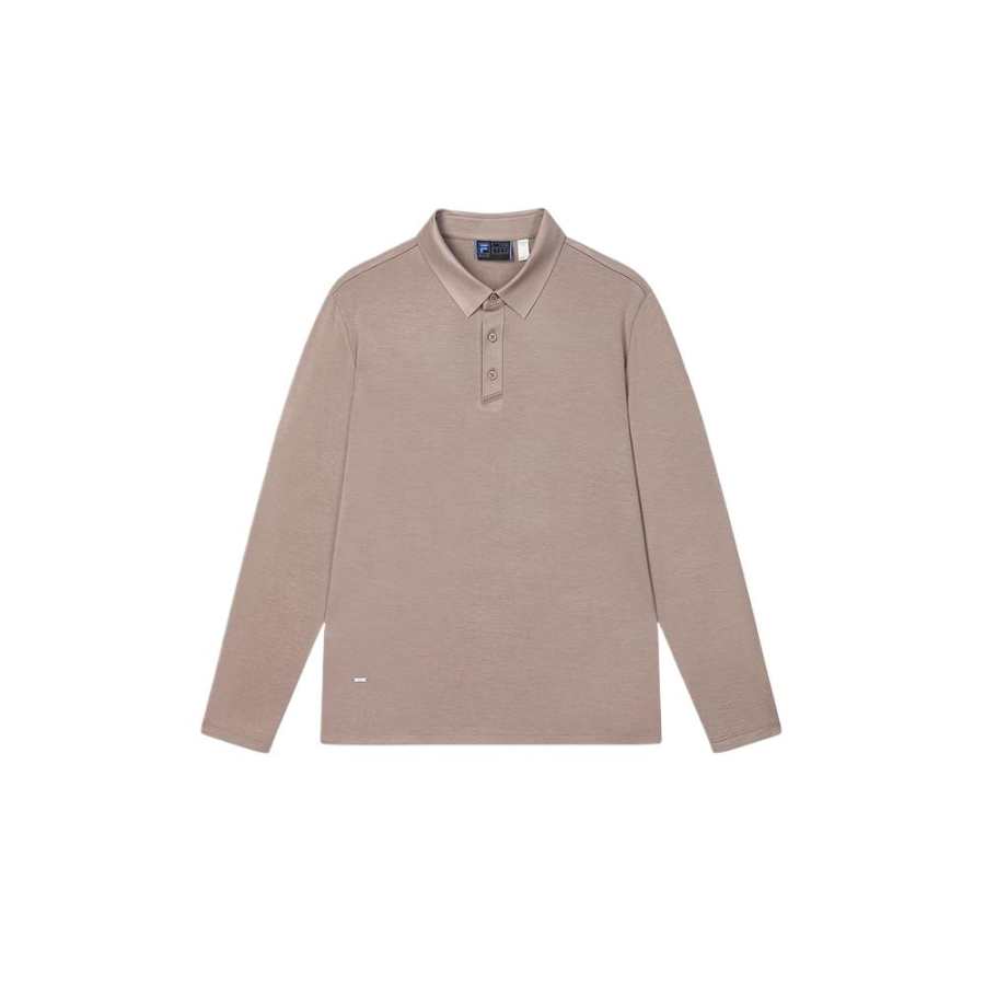 FILA Polo Shirt Men's Light Chestnut Brown