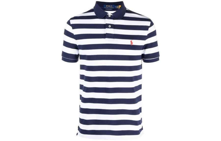 Polo Ralph Lauren 【Previous Season】striped embroidered polo shirt