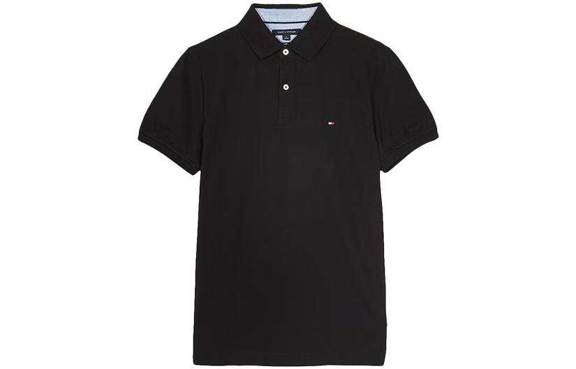 Tommy Hilfiger Polo Shirt Men's Black