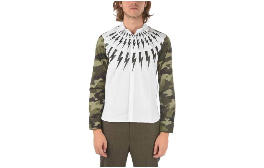 Neil Barrett Shirts Men's White