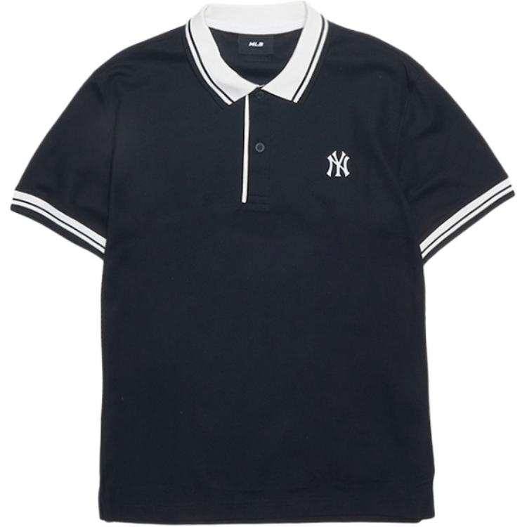MLB New York Yankees Polo Shirt Unisex Black