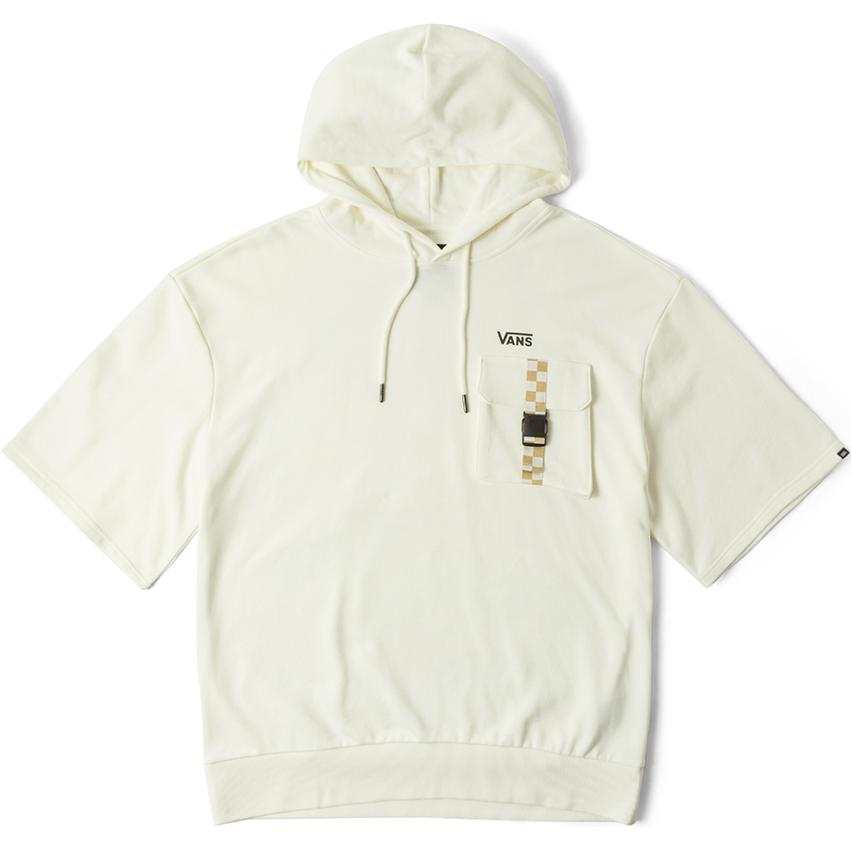 Vans Vans Sweatshirts Unisex Ecru Hooded Moderate Regular