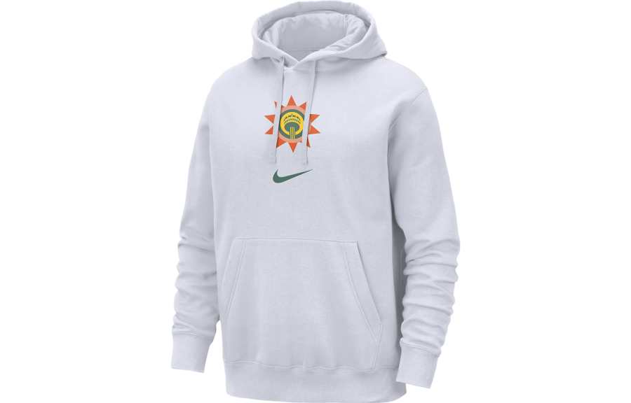 Nike Nike NBA San Antonio Spurs Club Fleece City Edition Sweatshirt City Edition, San Antonio Spurs Men's White