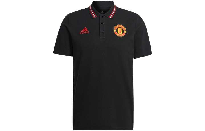 Adidas Adidas Polo Shirt Manchester United Men's Black