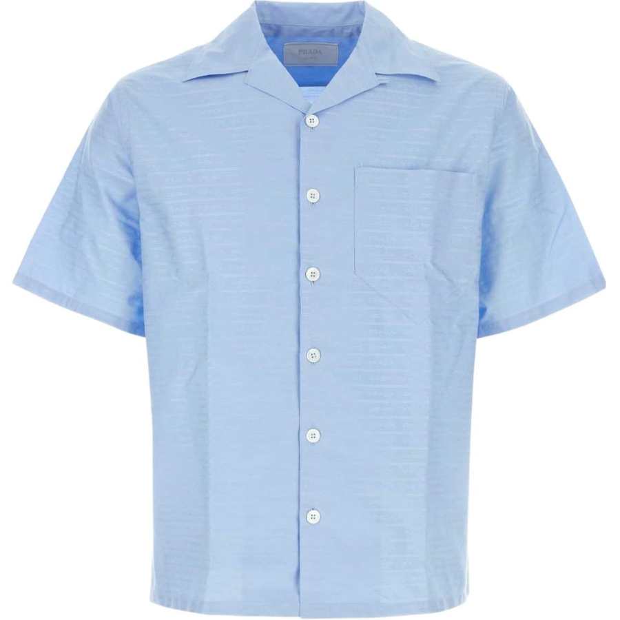 PRADA PRADA Short sleeved Cotton Shirt