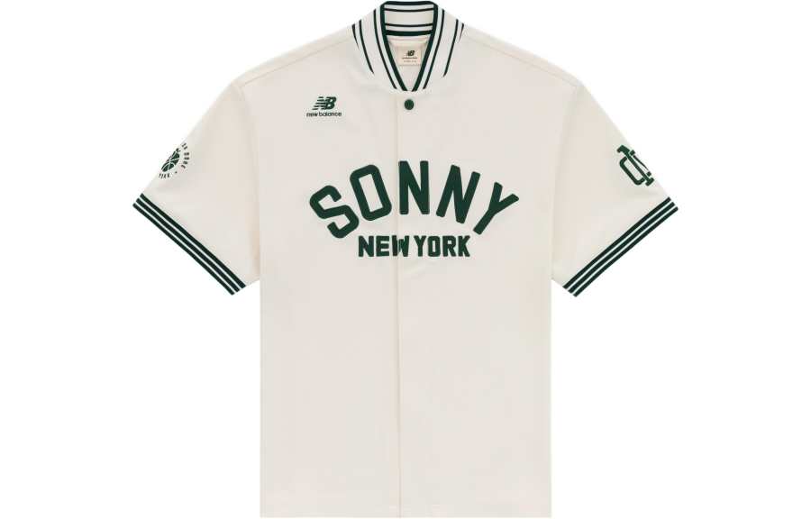 New Balance New Balance Aimé Leon Dore X New Balance Shirts Men's White Crew Neck Moderate Other