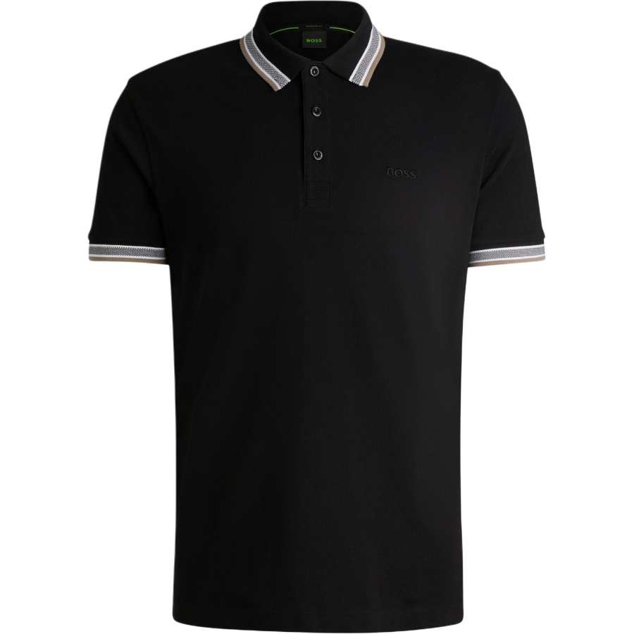 HUGO BOSS FW24 Polo Shirt Men's Black