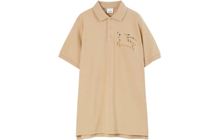 Burberry 【Previous Season】Equestrian Knight-motif cotton polo shirt