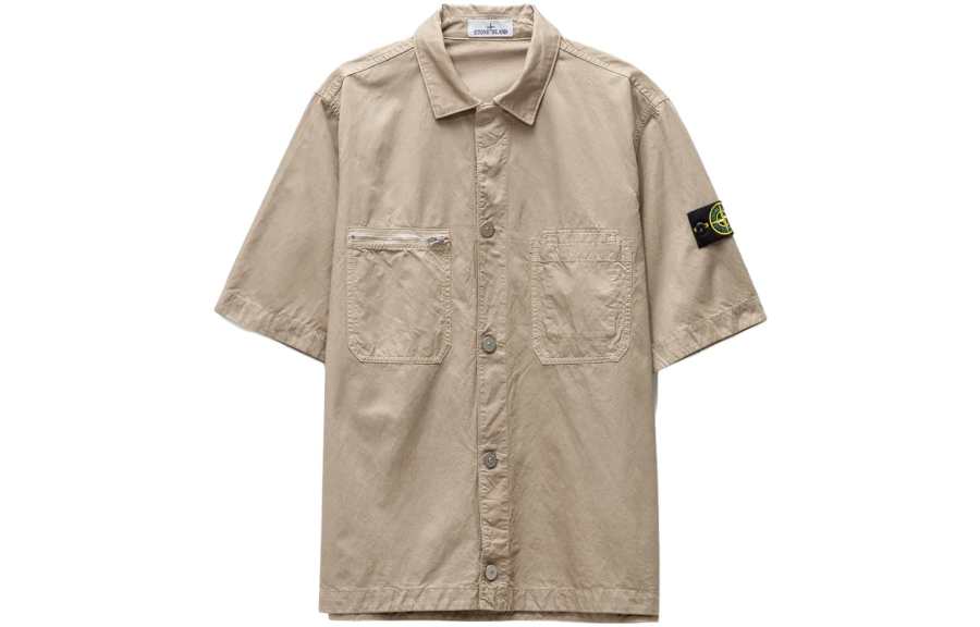 STONE ISLAND SS23 Shirt Men's Dove Gray