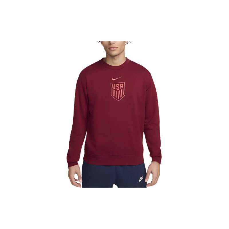 Nike Nike United States Soccer Olympic Collection USMNT Club Sweatshirt Men's Dark Gray