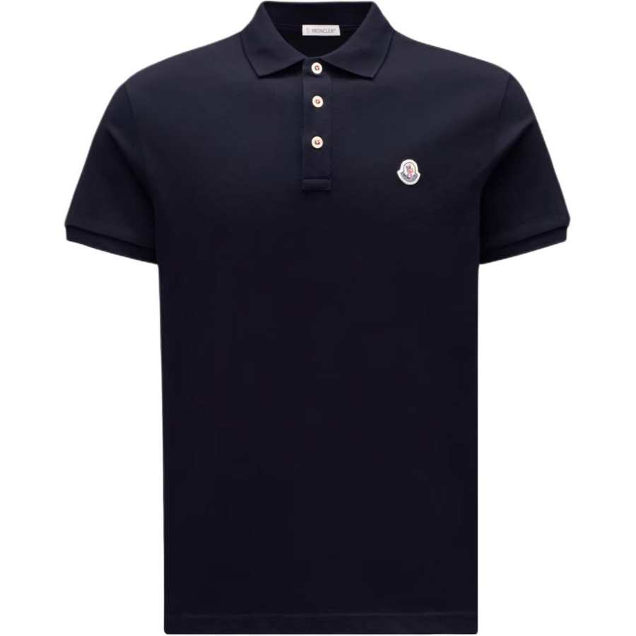Moncler Polo Shirt Men's Dark Blue