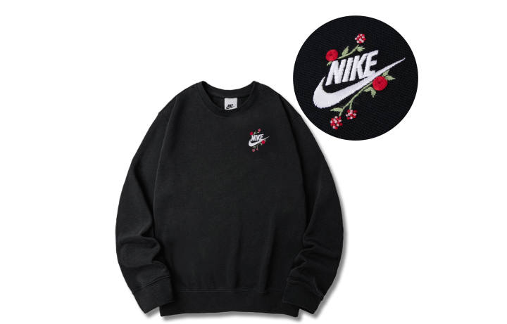 Nike Nike Sweatshirts Unisex Black Crew Neck Moderate Regular