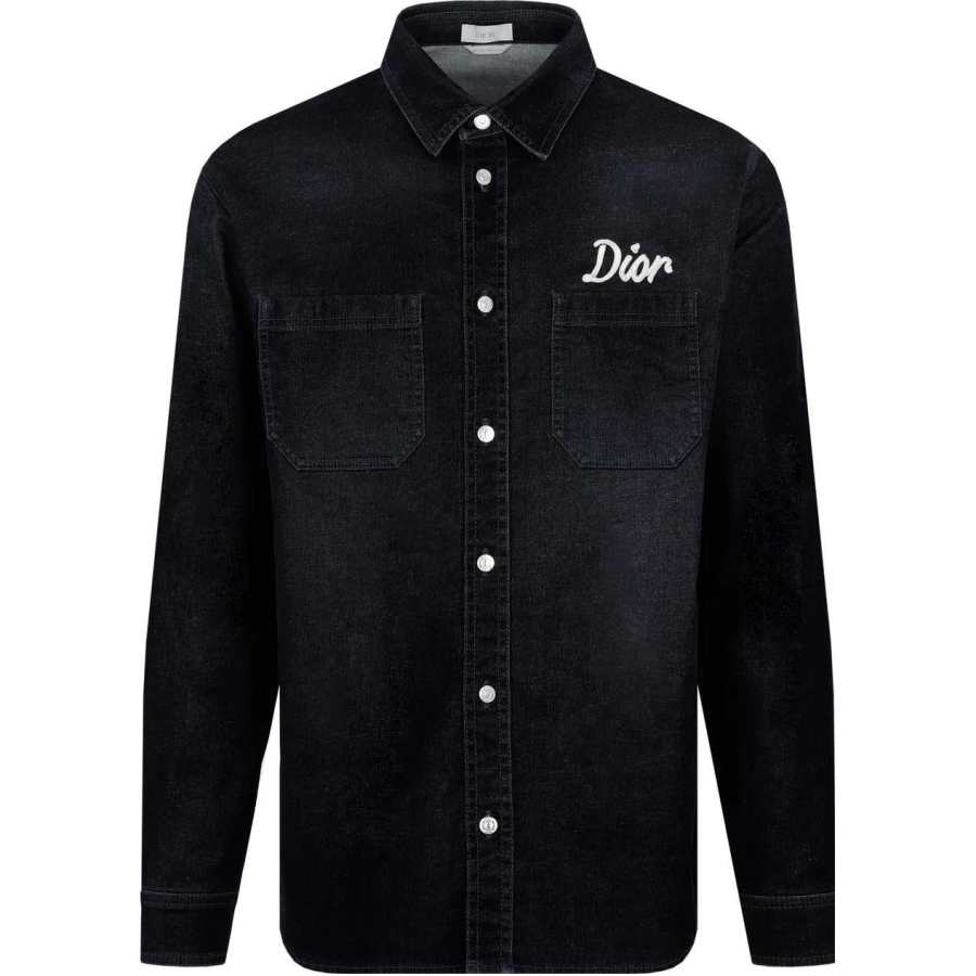 DIOR DIOR SS23 Shirt Men's Marine Blue