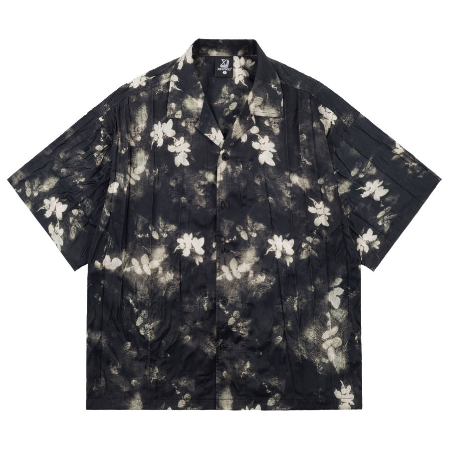 XINYINSU Short Sleeved Shirt Unisex Green